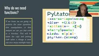 python data basics class 4 part 1 free why do we use functions as data scientist in python