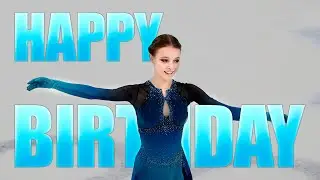 Olympic champion Anna Shcherbakova turns 18