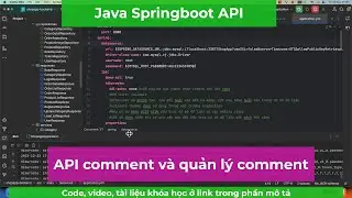 013-Viết api comment và quản lý comment cho các sản phẩm