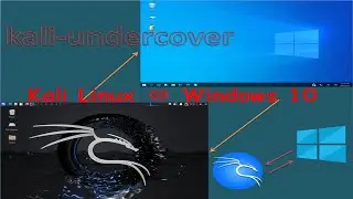 Kali Linux 2024.1: kali-undercover секретный режим маскировки под Windows 10