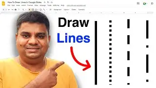 How To Make a Vertical Line In Google Slides