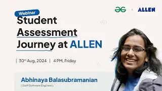 Student Assessment Journey at ALLEN | GeeksforGeeks