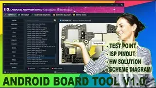 ANDROID BOARD TOOL V1.0 |  TestPoint - HW Solution - Scheme Diagram - ISP PinOut