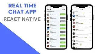 🔴 Let's build a Realtime Chat App with REACT NATIVE using Mongo Db (MERN STACK)