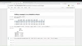 03 Calling Resample on a DateTime Column
