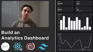 Build an Analytics Dashboard (React 18, NextJS, Recharts, Tailwind)
