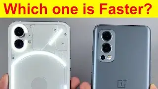 Nothing vs Oneplus Nord 2 - Speed Test