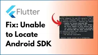 Unable to locate android SDK Issue #flutter | Web Tech