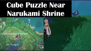 Cubes Puzzle Near Grand Narukami Shrine Genshin impact