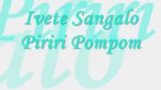 IVETE SANGALO PIRIRI POMPOM