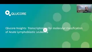 Qlucore Insights: Transcriptomics for molecular classification of Acute Lymphoblastic Leukemia.