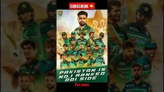 No.1 ODI ranking team |Pakistan 💥| #odiranking #NO.1oditeam #pakistan #babarazam #youtubeshorts