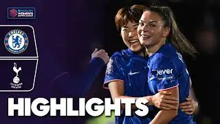 Kaneryd's Double as Chelsea Hit Five | Chelsea v Tottenham Hotspur Highlights | Barclays WSL 2024-25