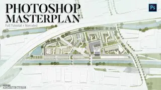 How to Render Master Plan/Site Plan Architecture in Photoshop