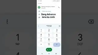 Zong Ki Sim Per Advance Lena Ka Code#youtubeshorts