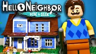 LEGO Мультфильм Привет, Сосед: Прятки /  Hello Neighbor: Hide and Seek / LEGO Stop Motion, Animation