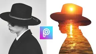 How to Make Silhoutte Dual Tone with Picsart | Tutorial Siluet Dual Tone Picsart | Picsart Tutorial