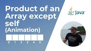 Product of an Array except self | Animation | Coding Interview