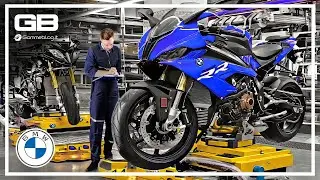 How BMW Motorbikes Are Made 🏍️ Assembly Process