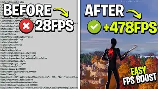 The BEST Game User Settings in Fortnite Chapter 5 Season 2(BOOST FPS + 0 DELAY)