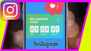 How to Use Instagram COUNTDOWN STICKER in Instagram Stories