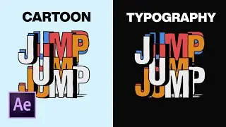 After Effects Tutorial: Cartoon Typography Animation in After Effects