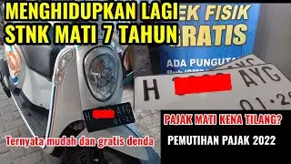 PERPANJANGAN PAJAK STNK MATI 7 TAHUN I  PAJAK MATI DITILANG POLISI I PEMUTIHAN PAJAK GRATIS DENDA