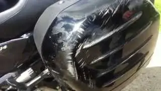 Почему отлетел кофр на GTR1400