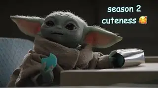 baby yoda being adorable (season 2 edition)