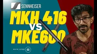 Sennheiser MKH-416 vs MKE-600 | Voice Over Comparison | Untreated Room