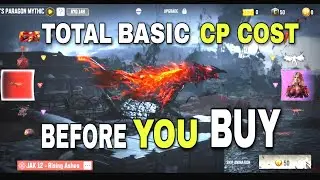 How Much CP Needed To BUY Mythic Jak12 Rising Ashes Phoenix Mythic Draw | Total Basic CP Cost Codm