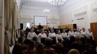 "Деревня - 4 двора" Ансамбль "Беловодье", руководитель Маргарита Любченко, дирижер Евгений Антонов.