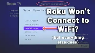 Roku Won't Connect to WiFi But Everything Else Does? | Fix Roku TV / Roku Stick