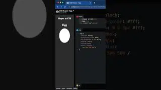 CSS shapes - egg 