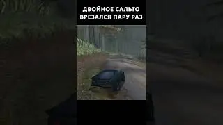 Крутанул двойное сальто 👍 на финише Врезался на дороге пару раз 😁 Nfs Porsche Unleashed
