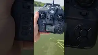 Тест на дальность. Кораблик для рыбалки с Aliexpress v020