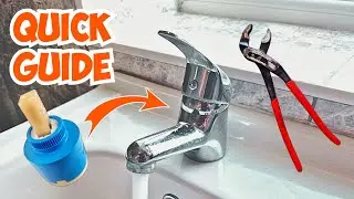 How To Replace A Single Lever Mixer Tap Cartridge (in 3 Minutes)