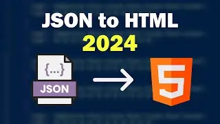 How to read data from a JSON file into HTML | json to html js 2024