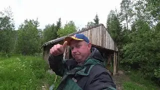 Поход с дочкой на избу/рыбачим/2 серия
