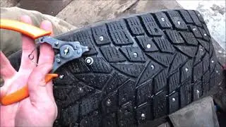 ДОШИПОВКА ЗИМНЕЙ РЕЗИНЫ В 5 СЕКУНД  самостоятельно WINTER RUBBER PADDING