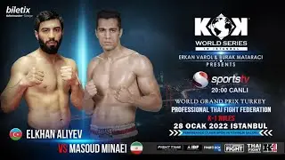 MASOUD MINAEI & ELKHAN ALIYEV | KOK FIGHT SERIES İSTANBUL TÜRKİYE