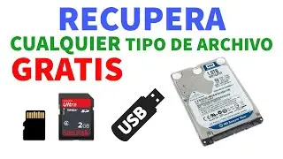 2 Formas de RECUPERAR Archivos Borrados, Eliminados, Formateados GRATIS y de CUALQUIER Destino