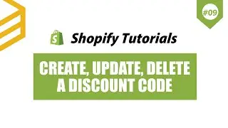 Shopify API | Lesson #9: Create, Update, Delete A Discount Code Using Postman in Shopify