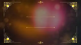 Beautiful Golden Marathi Wedding Invitation Green Screen Template | Marathi Wedding Blank Screen
