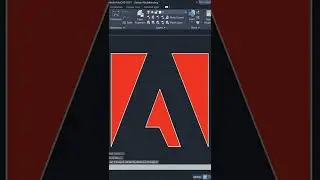 AutoCAD 2D Exercise Create Adobe Logo