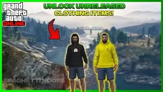 Unlock UNRELEASED Clothing Items Glitch in GTA Online!