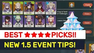 NEW 1.5 Misty Dungeon Event IS OUT! 420 FREE Gems & ★★★★ Tips! | Genshin Impact