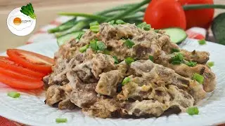 Бефстроганов из Говядины с Подливкой — Классический Рецепт