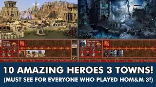 10 New Heroes Of Might and Magic 3 Towns You probably Never Seen!