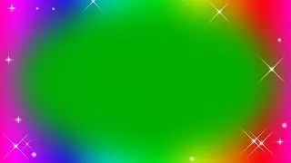 template video background full screen light effect / Star light frame green screen / frame template